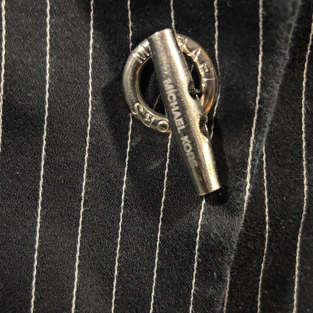 Michael Kors Women's Black Striped Suit - Picture 3 of 6